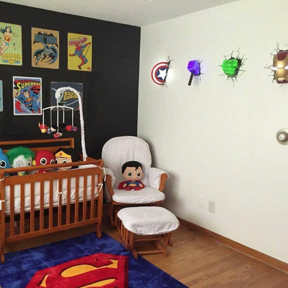 21 Super Hero Themed Kids Bedroom Design Ideas
