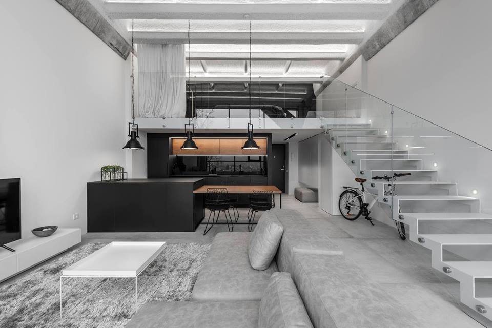 8 Loft Apartment Design that Combine Space & Style