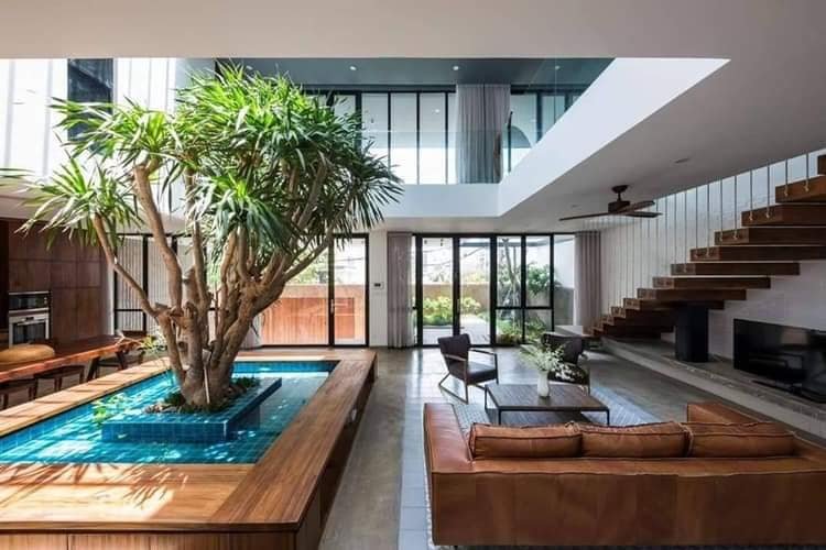 13 Amazing Indoor Courtyards & Greenery